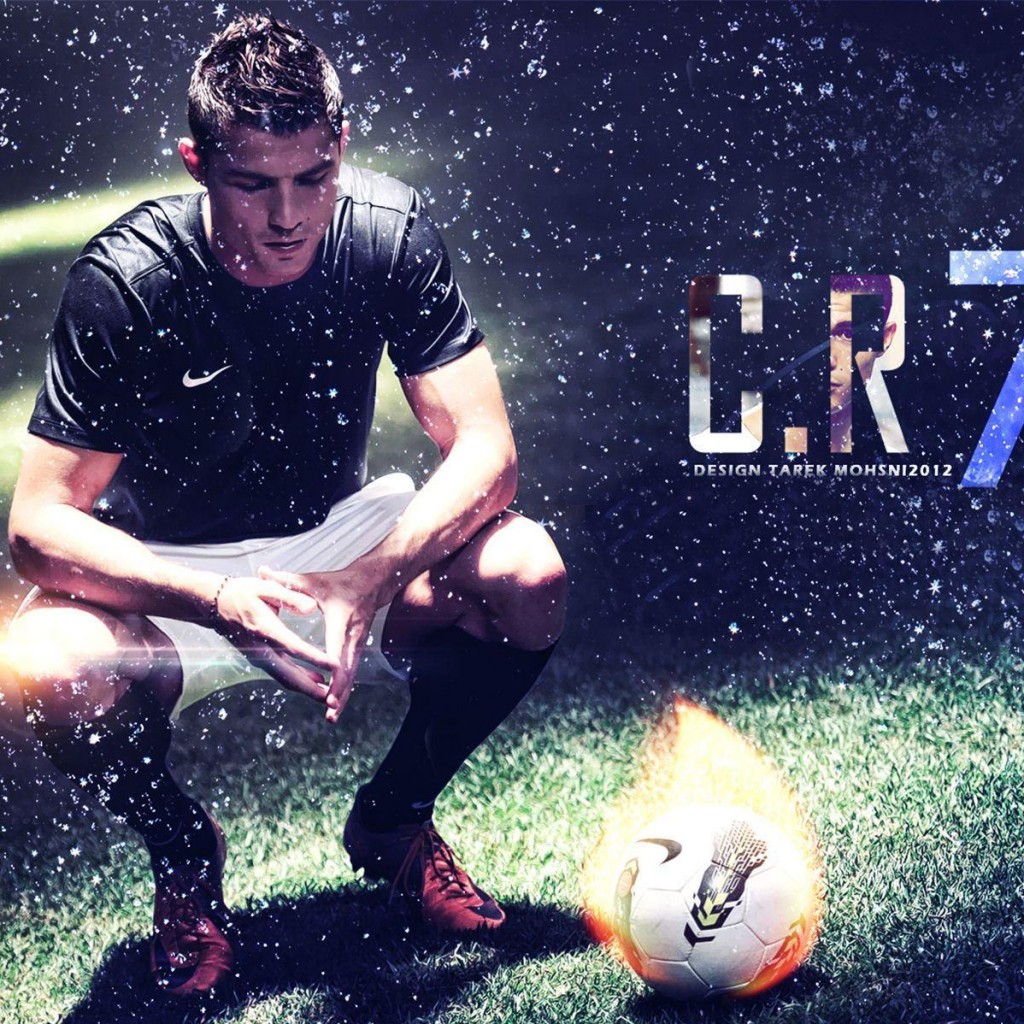 Cristiano Ronaldo Footballer iPad Wallpaper iPhone