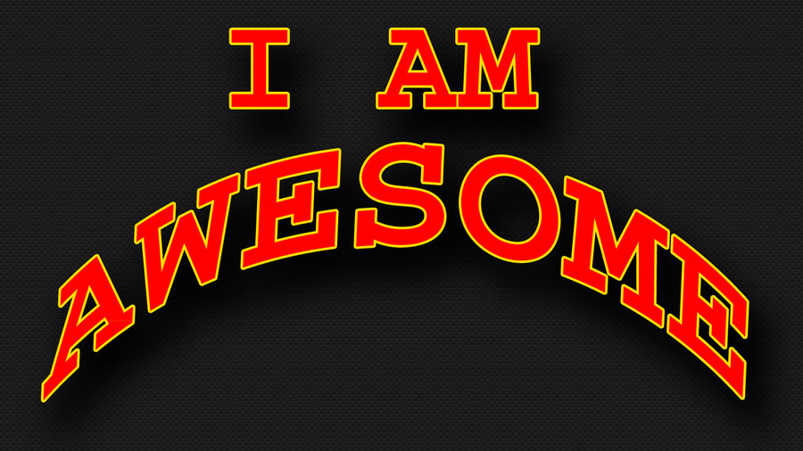 Am Awesome Wallpaper By Ny2thec Prod