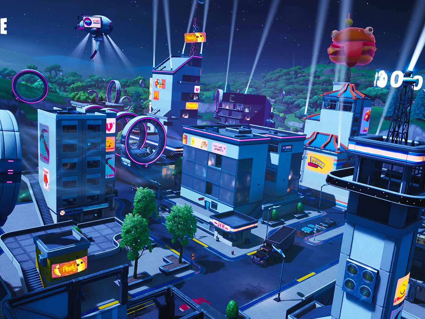 Fortnite Season Adds Wind Tunnels And A Rebuilt Tilted Towers