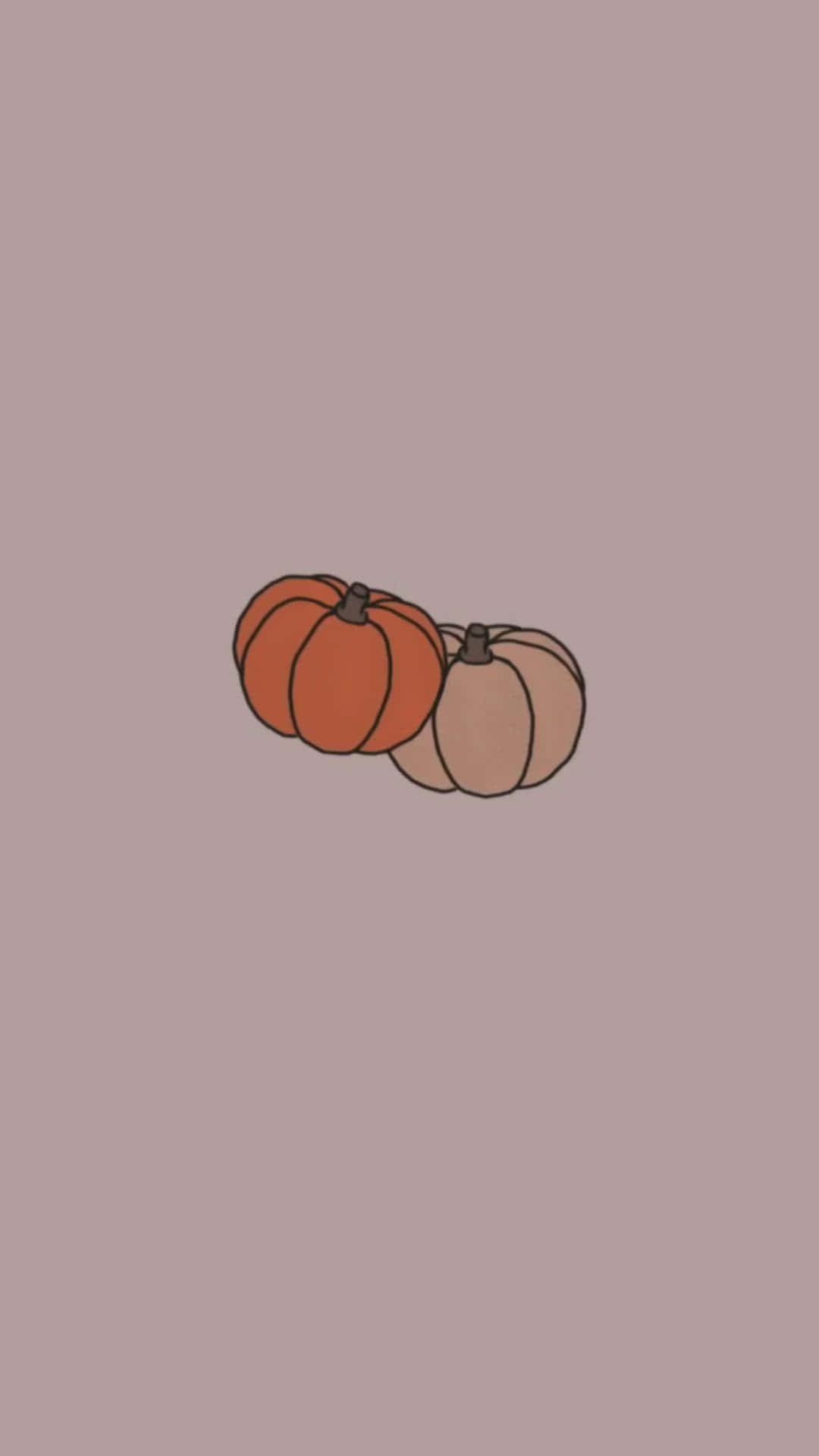 Minimalist Autumn Wallpaper