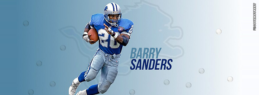 Detroit Lions Barry Sanders Cover