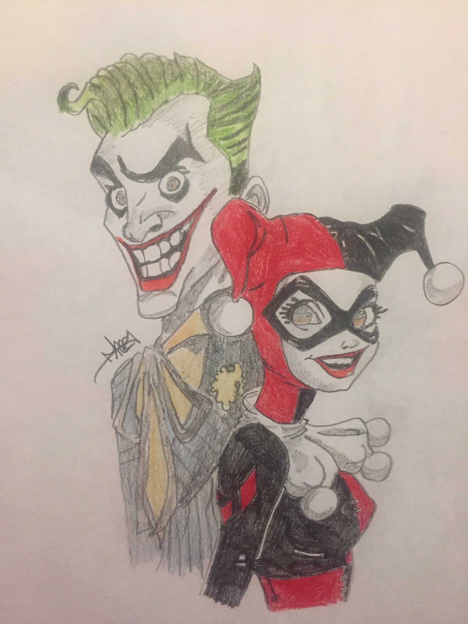 Cartoon Easy Pencil Sketch Joker Drawing Wallpaper