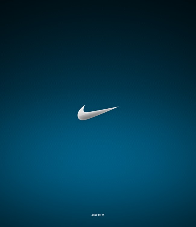 HD wallpaper Nike logo yellow green color no people blue colored  background  Wallpaper Flare
