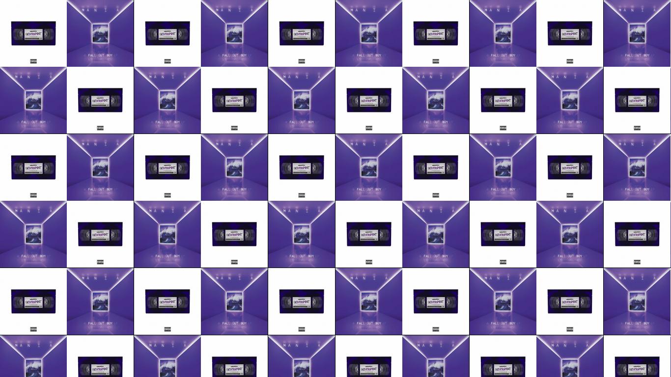 Waterparks Entertainment Fall Out Boy Mania Wallpaper Tiled