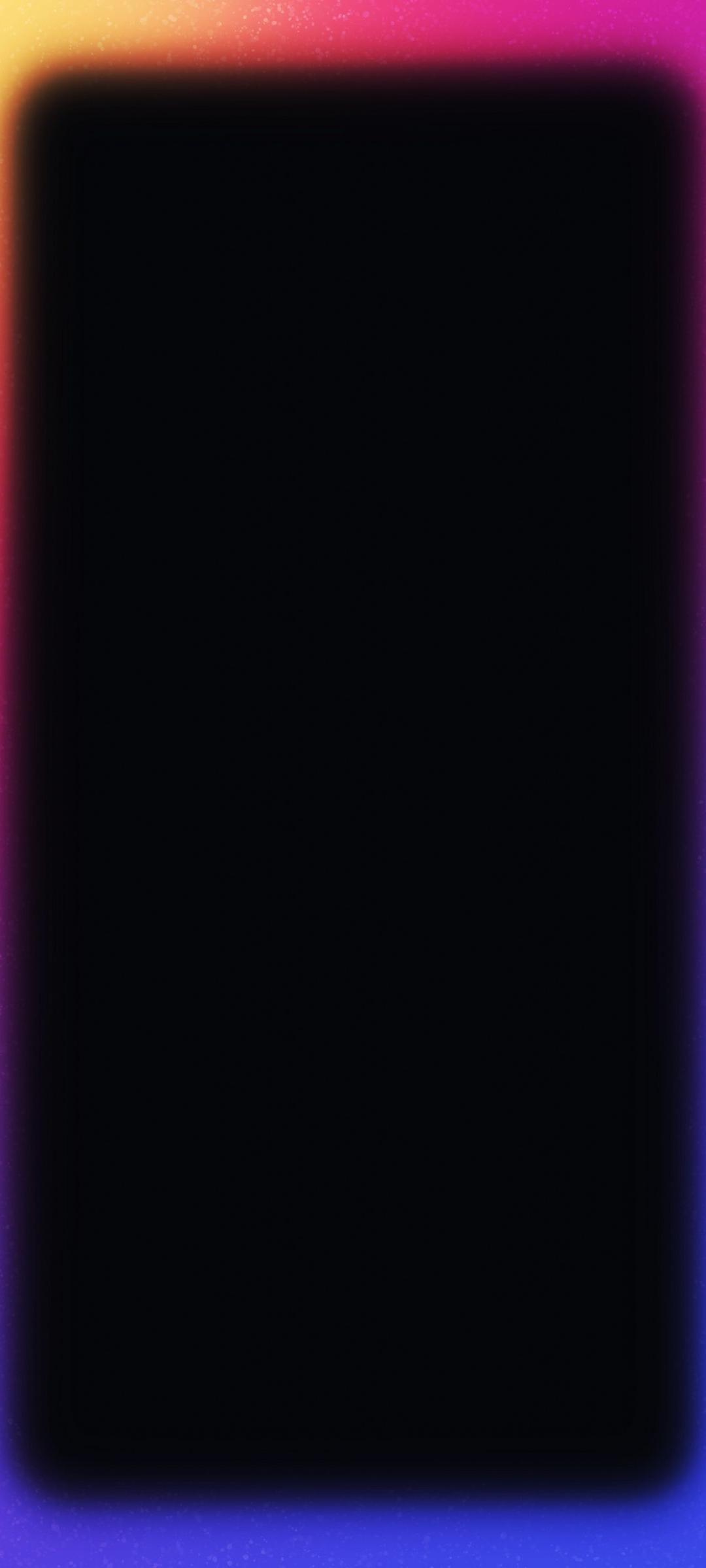 Border Amoled Neon Colors Black Wallpaper S29 Chill Out