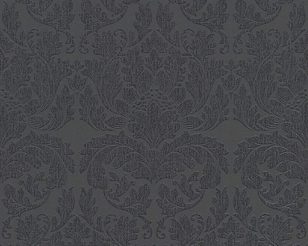 Michalsky Living Fleece Wallpaper Soho Metallic Black