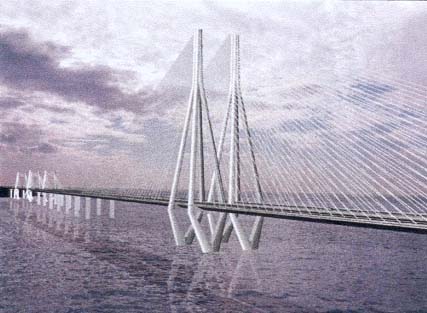 Beautiful Bridges Bandra Worli Sea Link Wallpaper