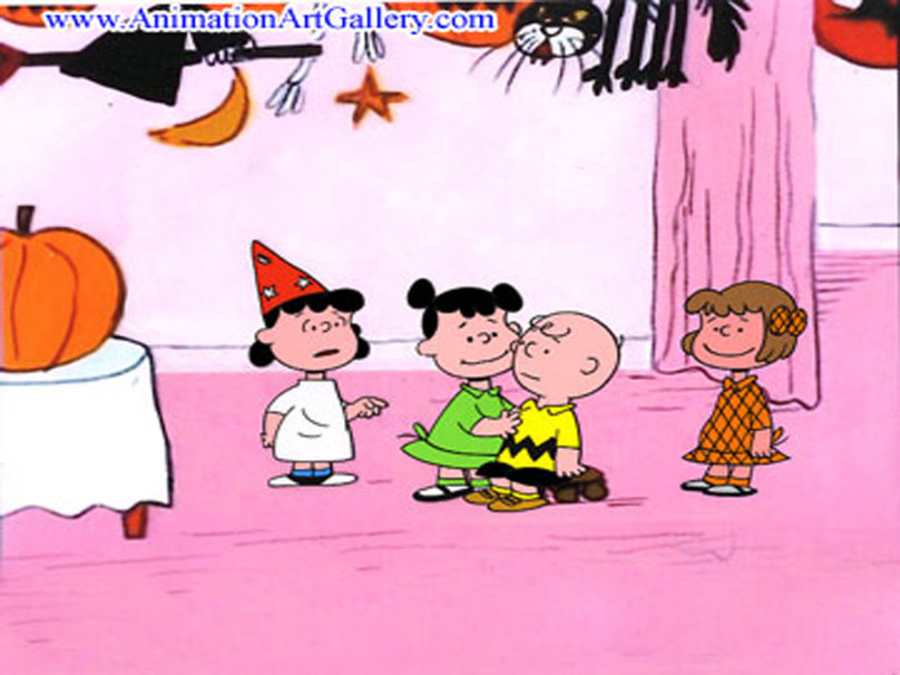 Fiesta De Halloween Charlie Brown Wallpaper
