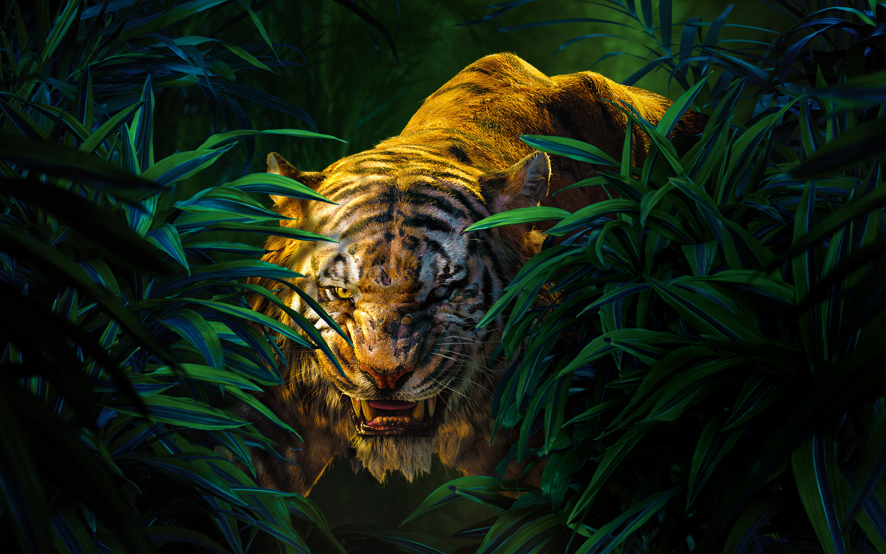 Shere Khan The Jungle Book Wallpaper