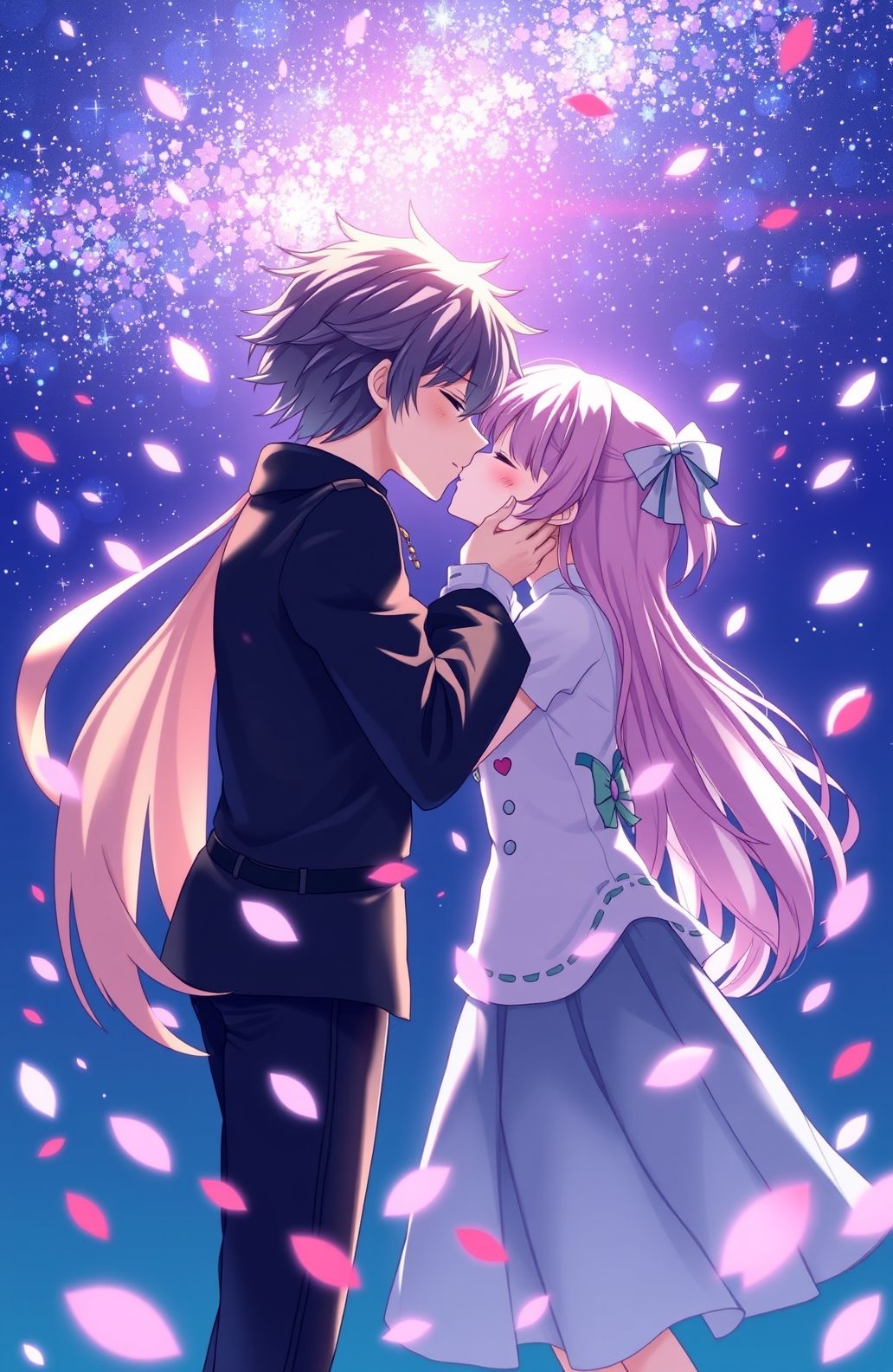 Anime Kiss Wallpaper