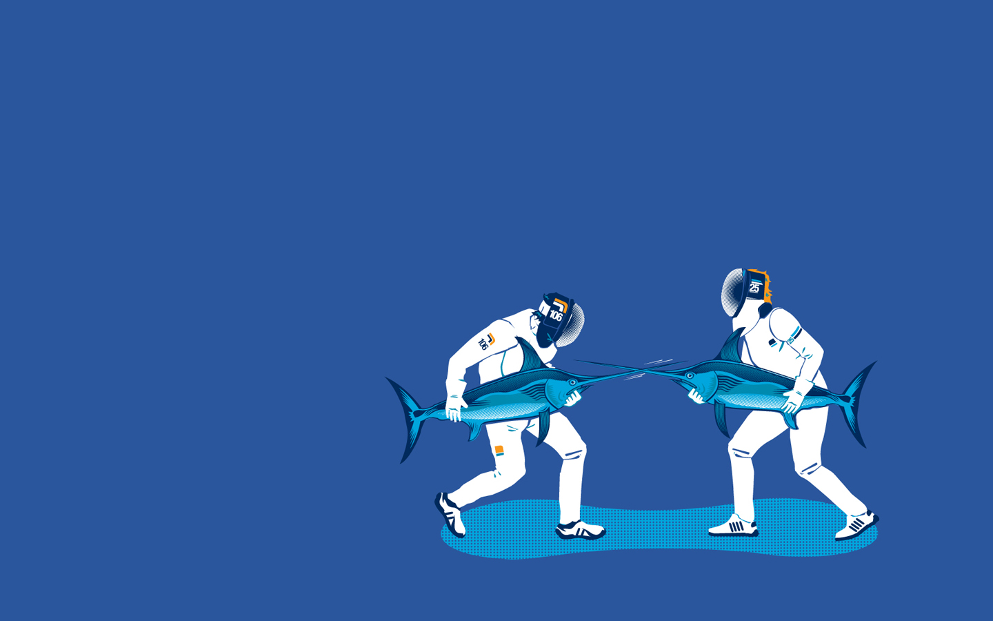 Swordfish Fencing Wallpaper Myspace Background