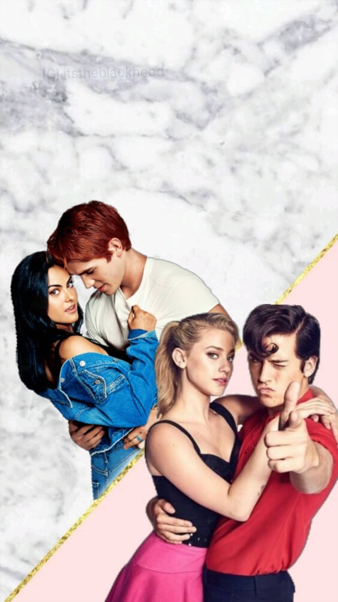 Fondos De Pantalla Riverdale Betty Y Jughead Betty y jughead botella de ...