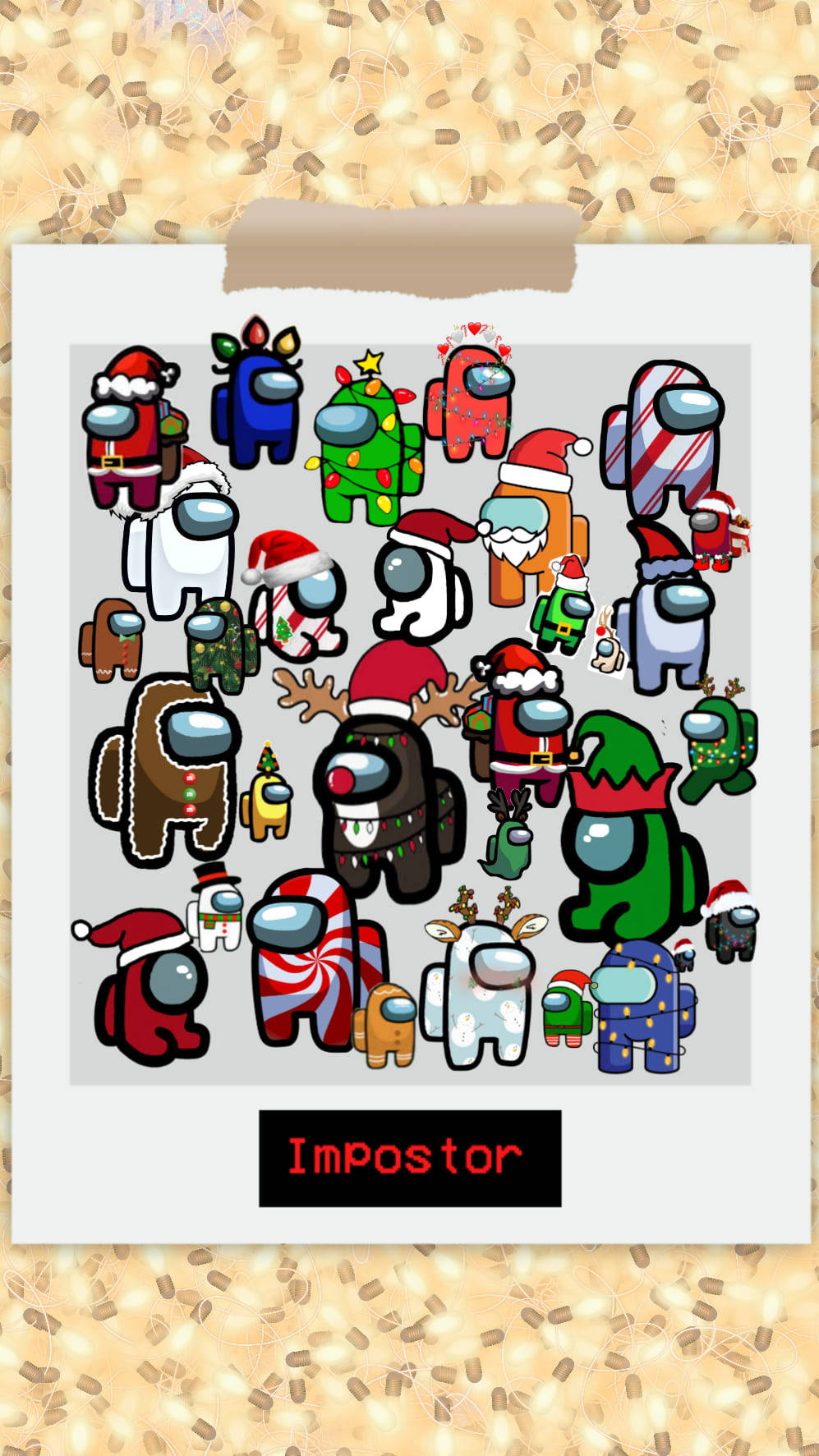 Among Us Impostor Picture Wallpaper