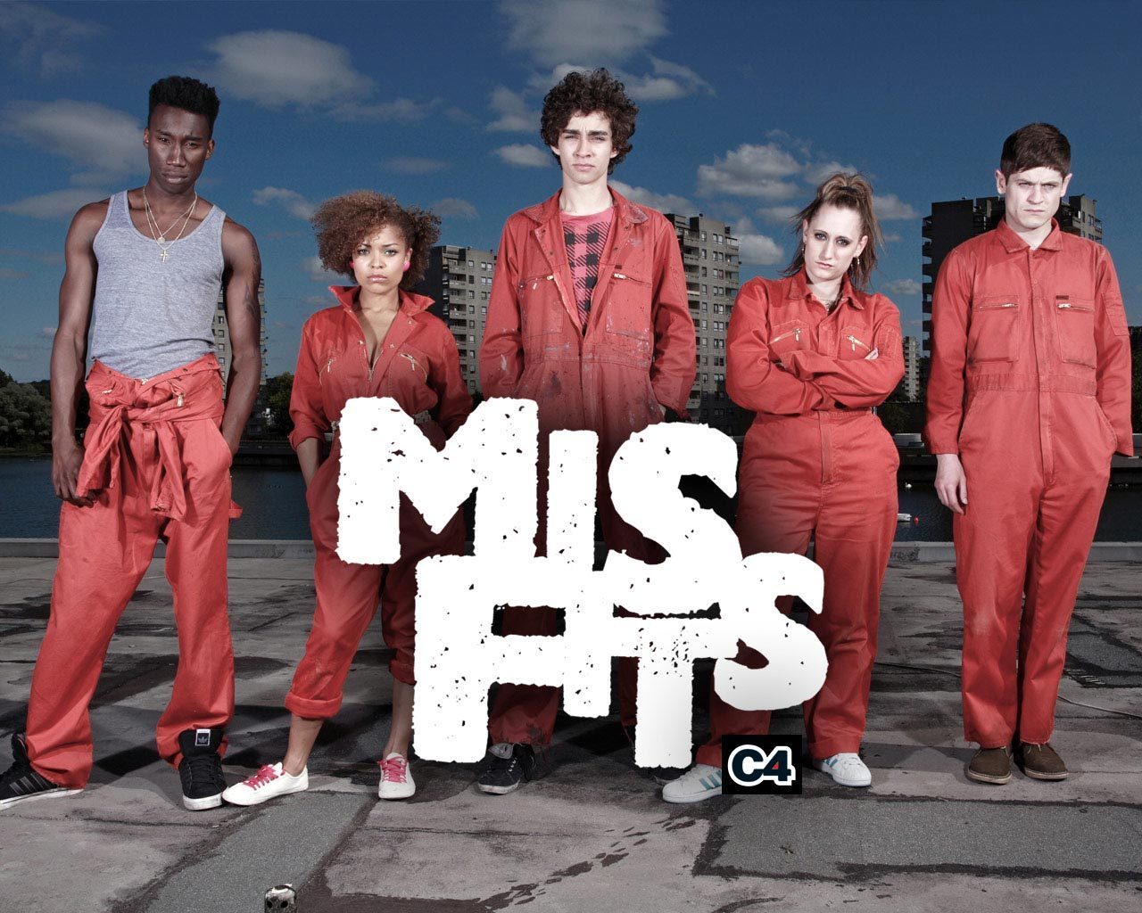 UK Girls  Lovers Of All British Things images Misfits [TV Series 1280x1024