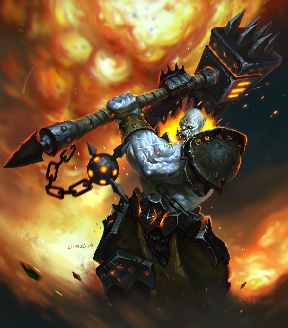 Wow Blackhand HD Wallpaper 7wallpaper Net