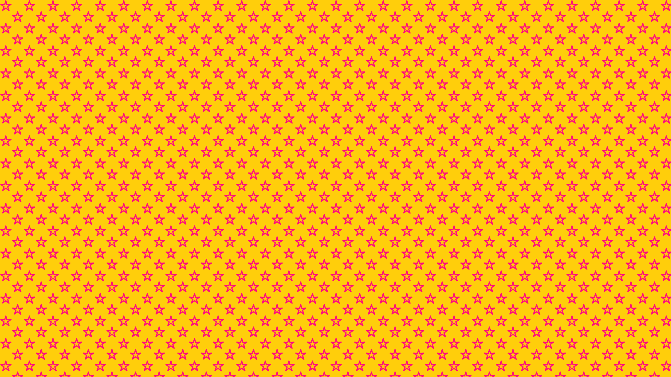 Yellow Stars Pink Wallpaper Desktop