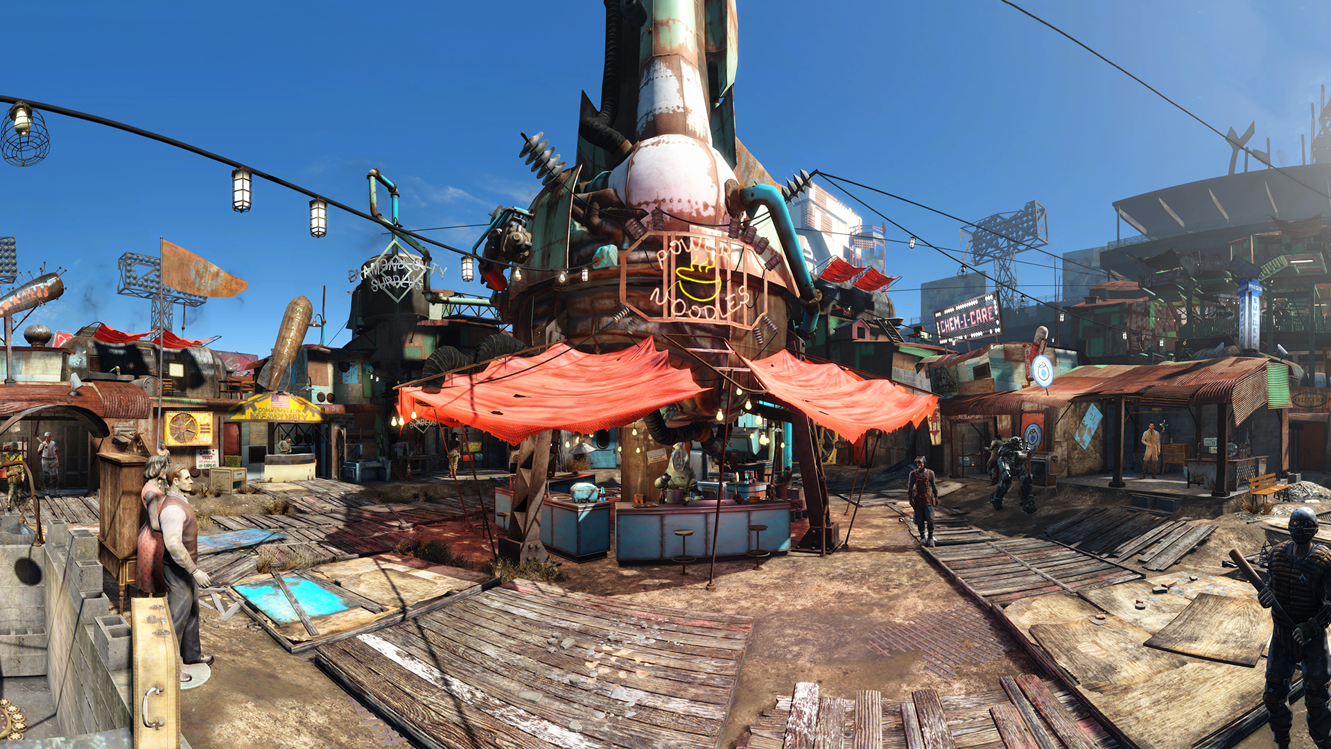 Fallout 4 хим лаборатория даймонд сити фото 19