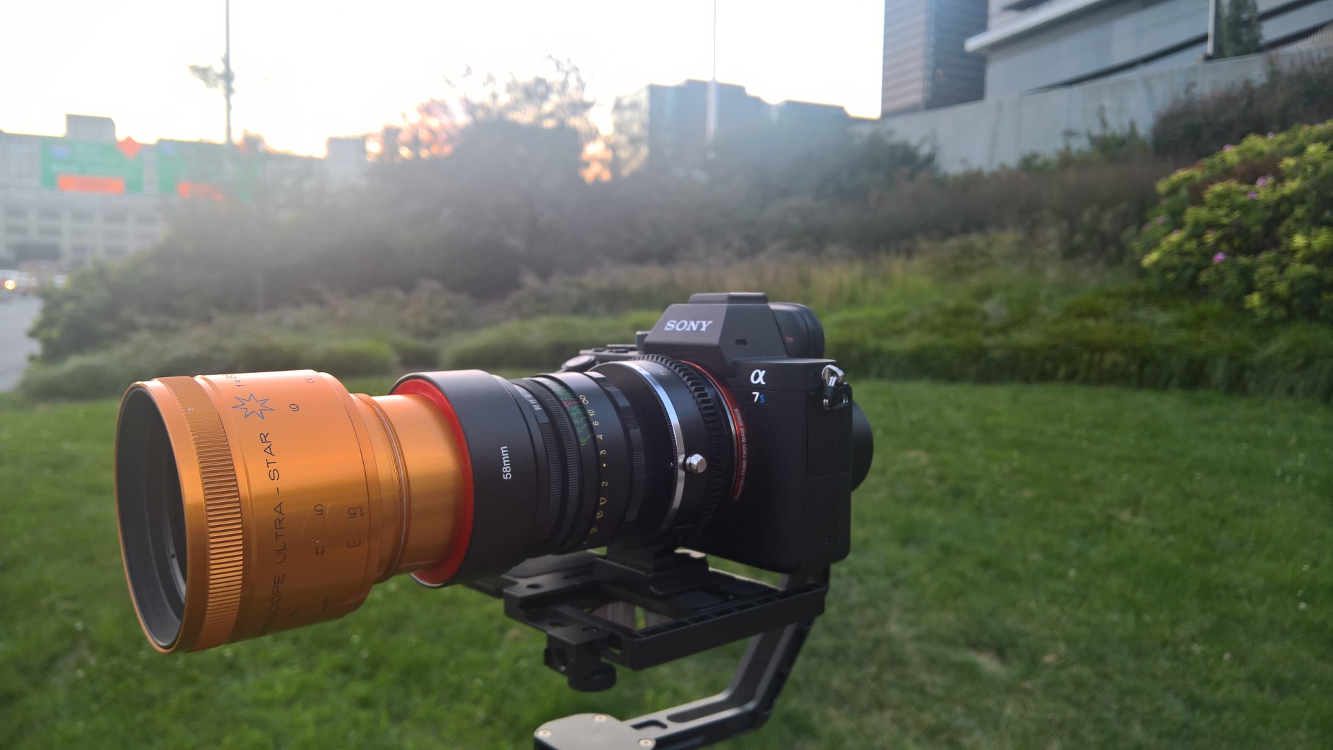Anamorphic Lens Sony Wallpaper Teahub Io