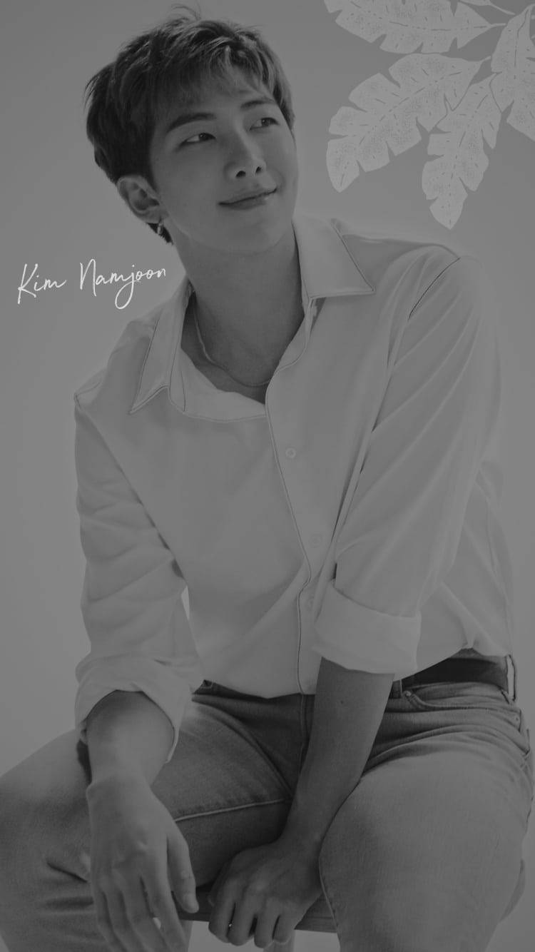 Bts Rm Cute Picture Wallpaper
