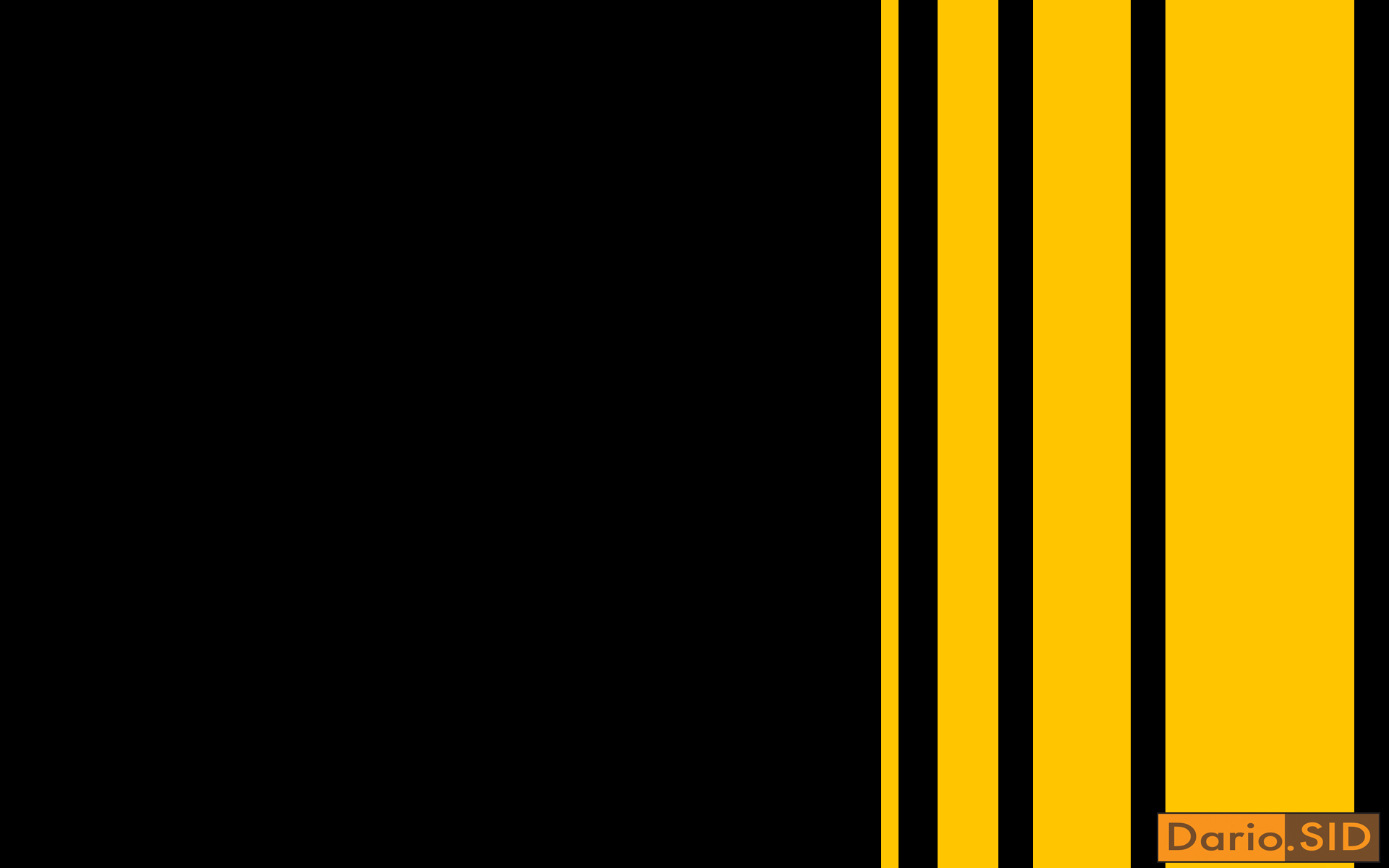 Black And Yellow HD Wallpaper