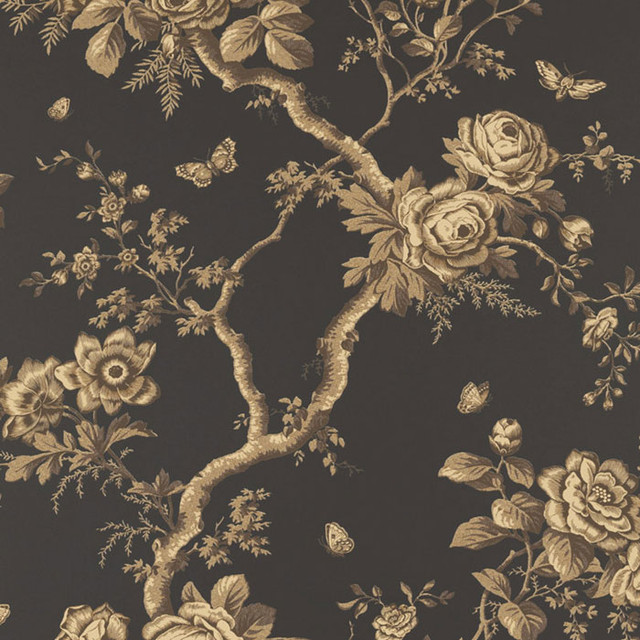 Ralph Lauren Designer Wallpaper Ashfield Floral Contemporary