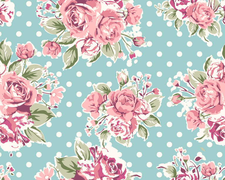 Rose Pattern Background 2 Free Vector Graphic Download