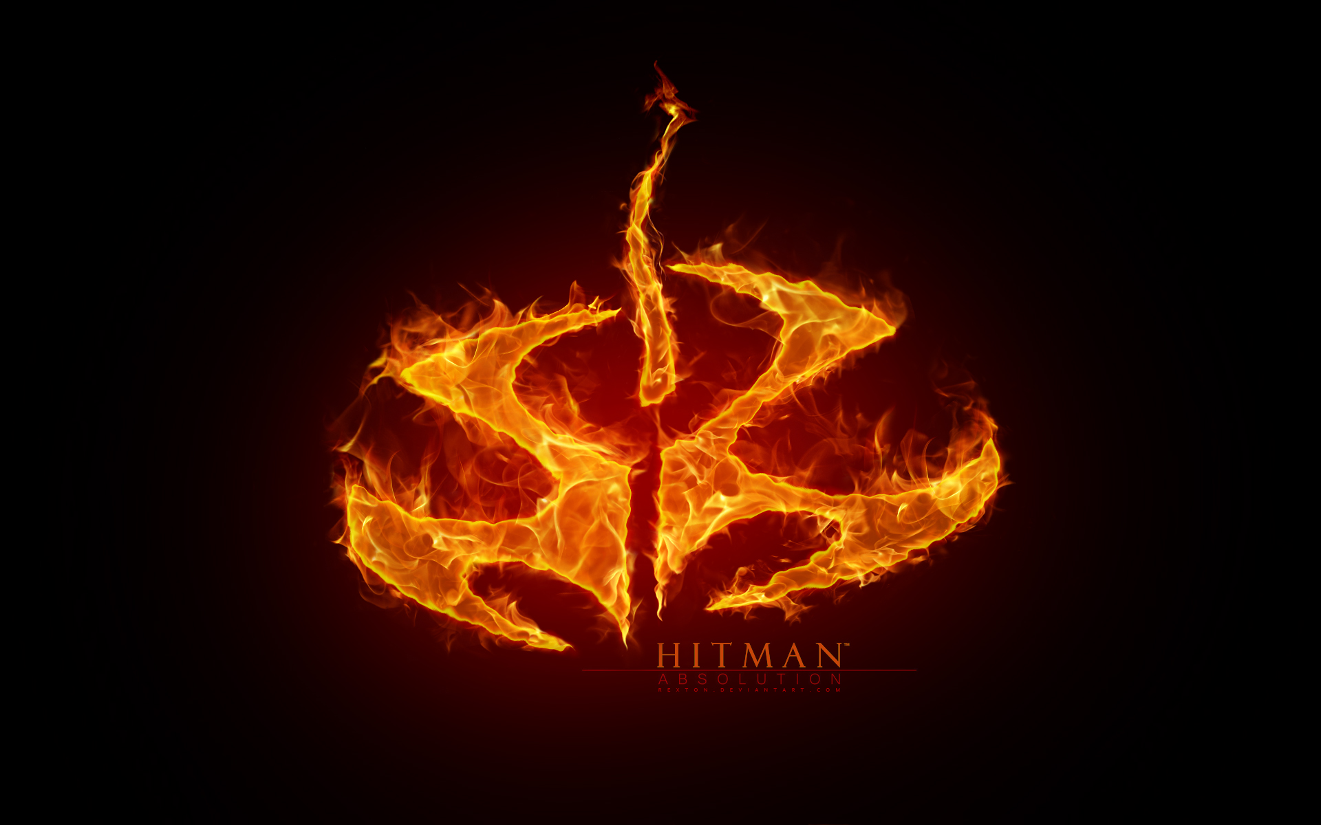 Hitman Logo HD Wallpaper