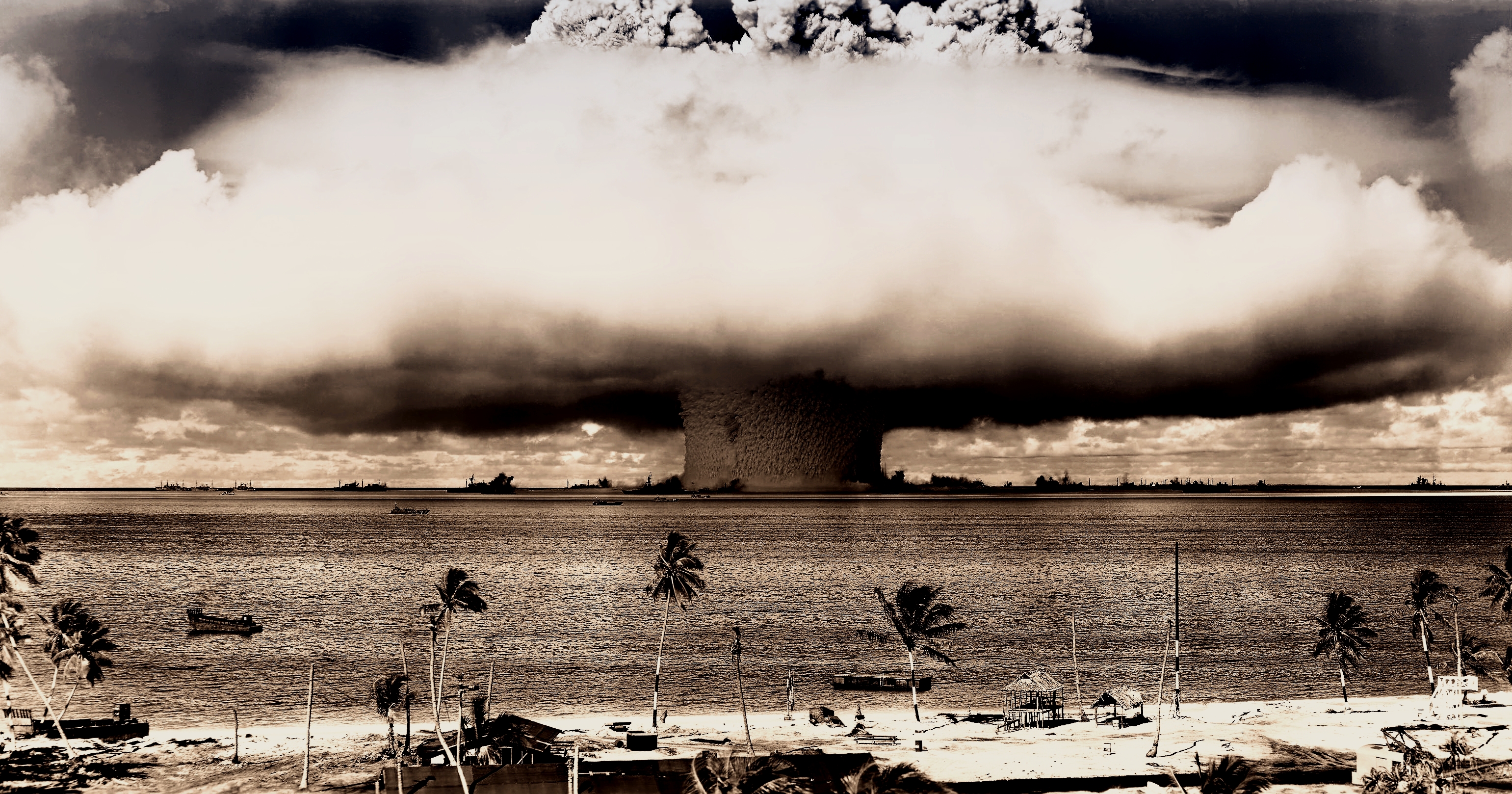 Atomic Bomb Test   Desktop Wallpaper