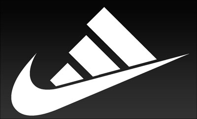 nike and adidas logo combined