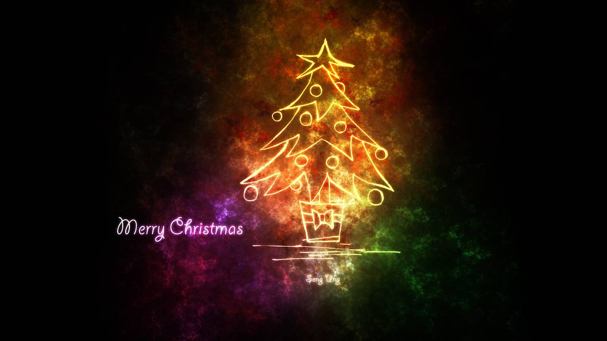 Merry Christmas 1080p Wallpaper By Drkzin