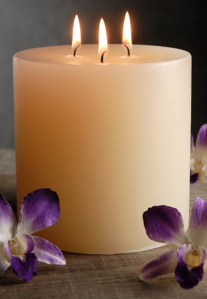 Large Ivory Pillar Candles HD Walls Find Wallpaper