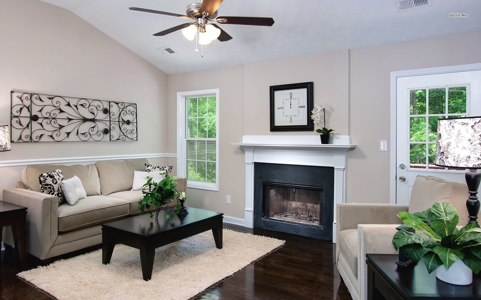 Free download Modern design living room wallpaper 1280x800 Modern