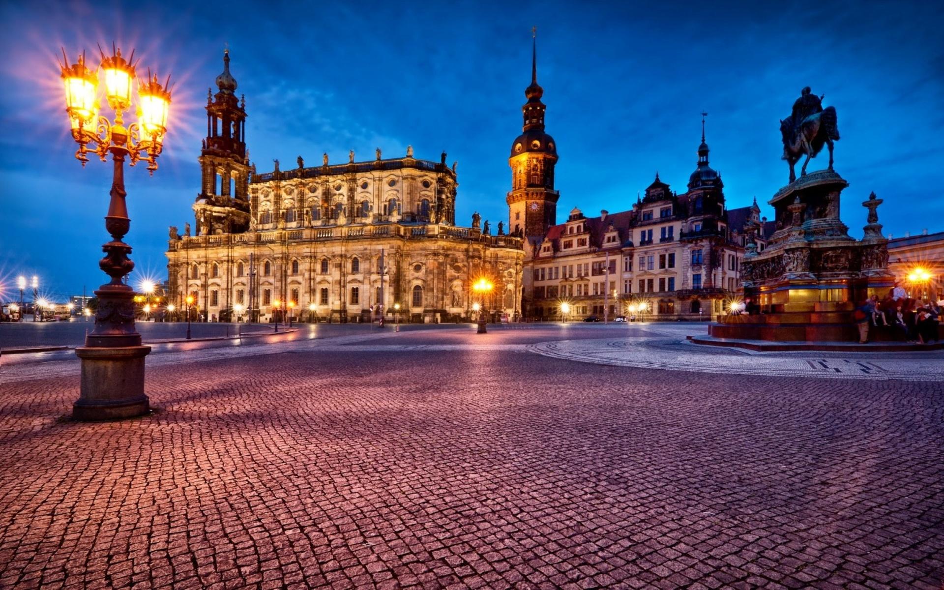 Hofkirche Dresden HD Wallpaper Background Image