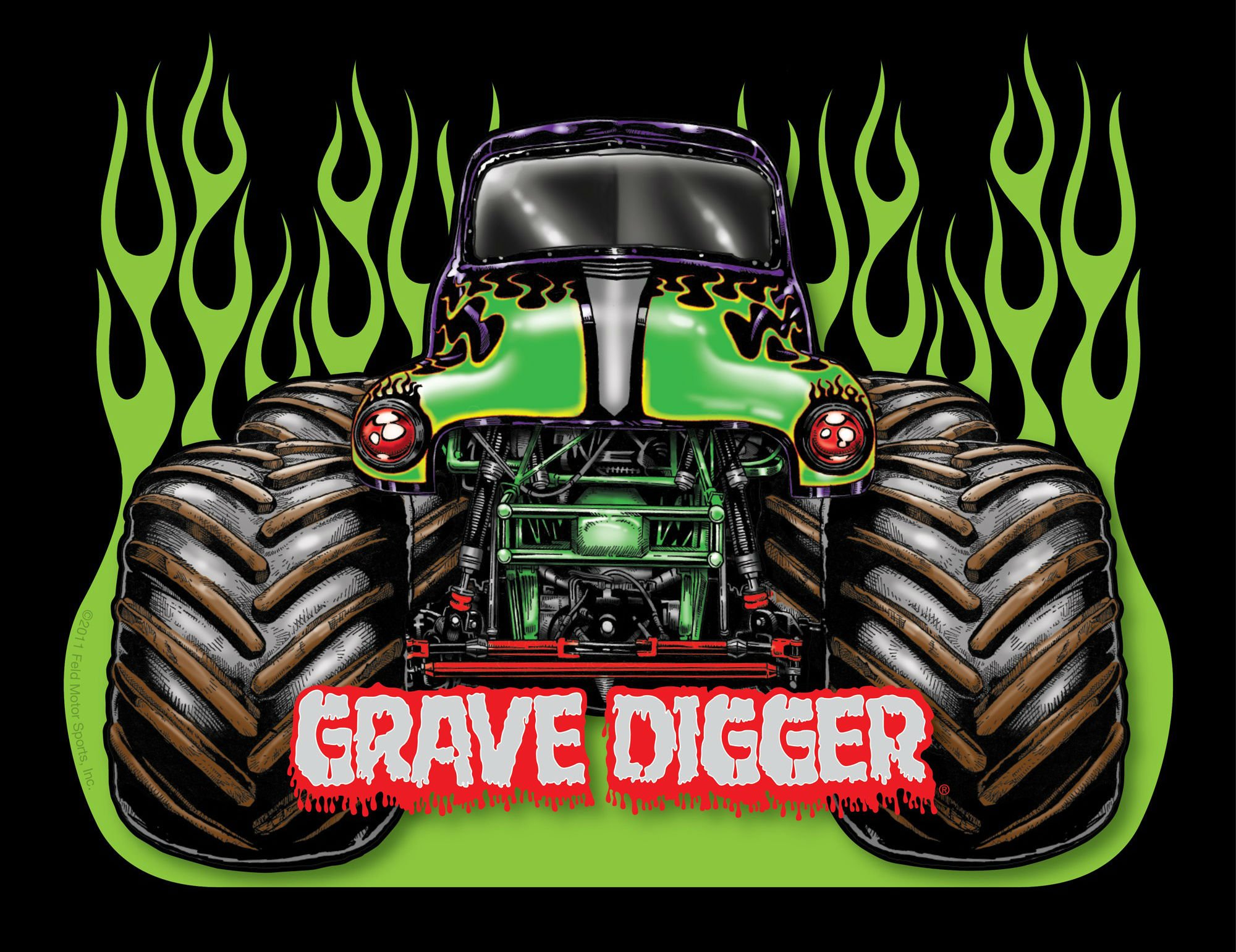 GRAVE DIGGER monster truck 4x4 race racing monster truck js