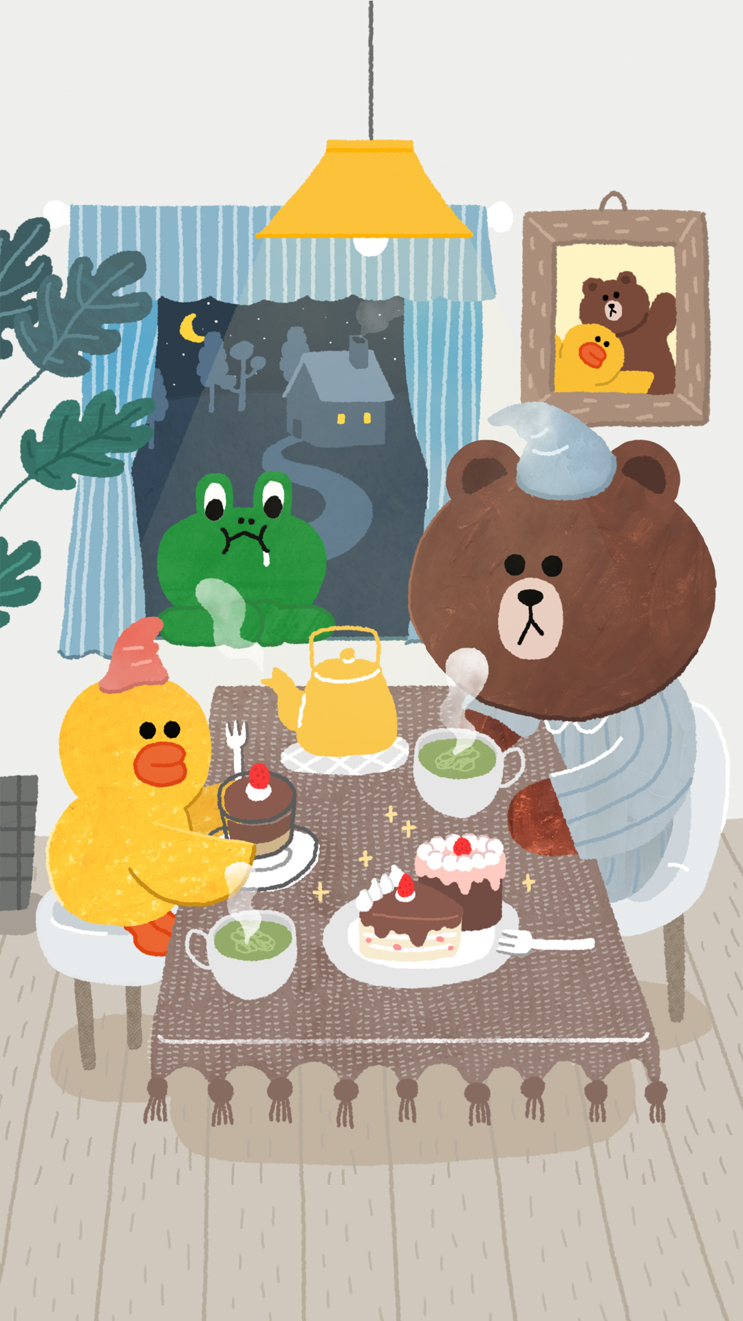 Line Friends On