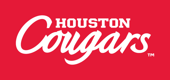 Houston Cougars Pres Wordmark Logoiron On Sticker Heat Transfer