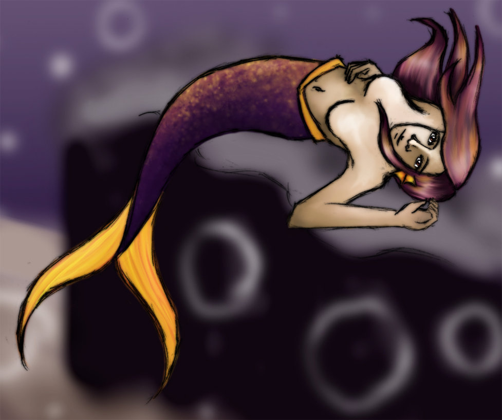 Purple Mermaid by TheGeminiSage on deviantART