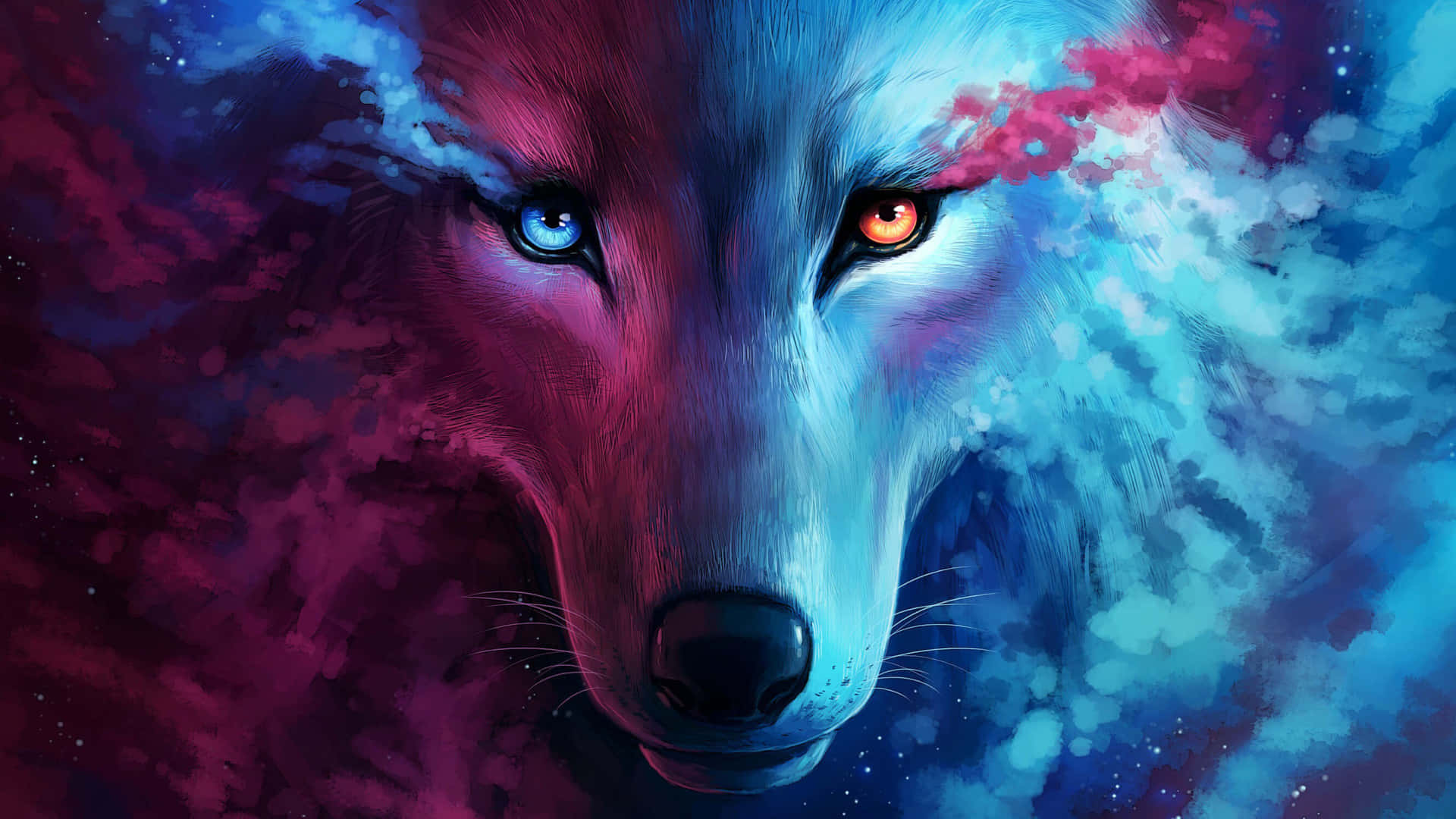 Wolf Aesthetic Wallpaper