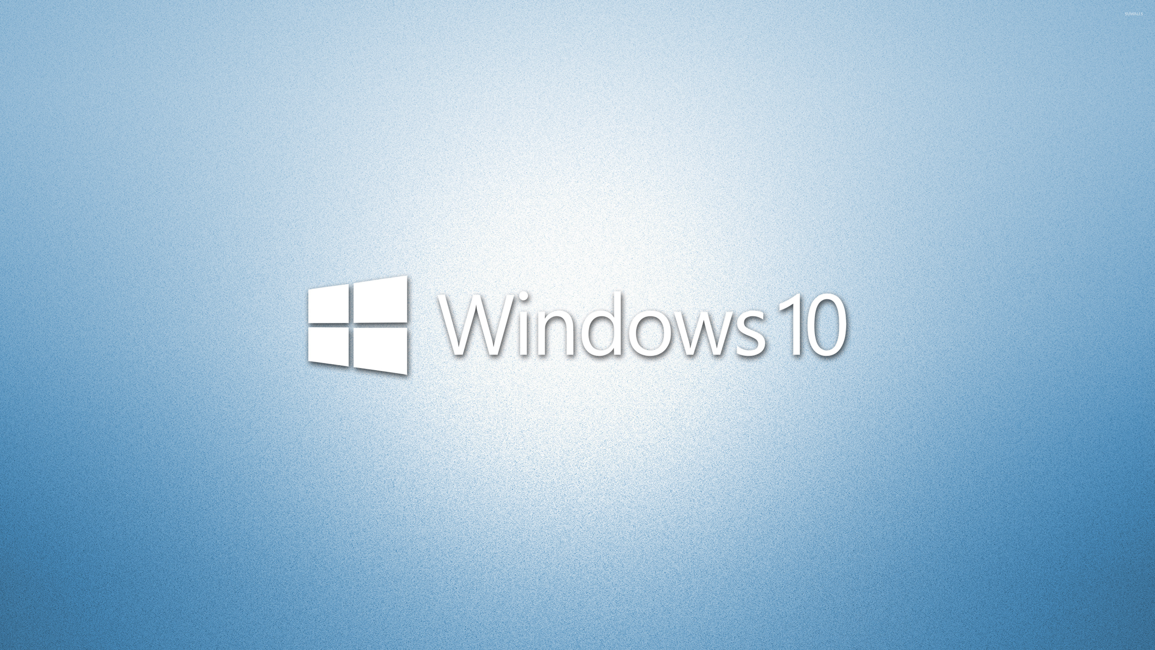Windows White Text Logo On Light Blue Wallpaper Puter