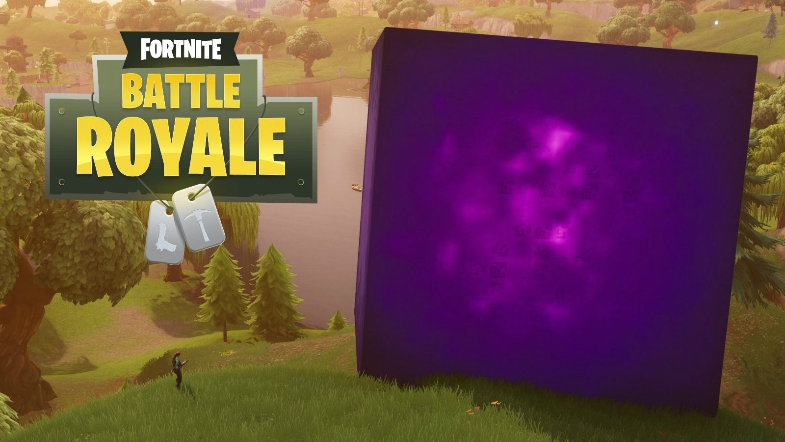 Fortnite Players Have Spotted Kevin The Cube In Game A Strange