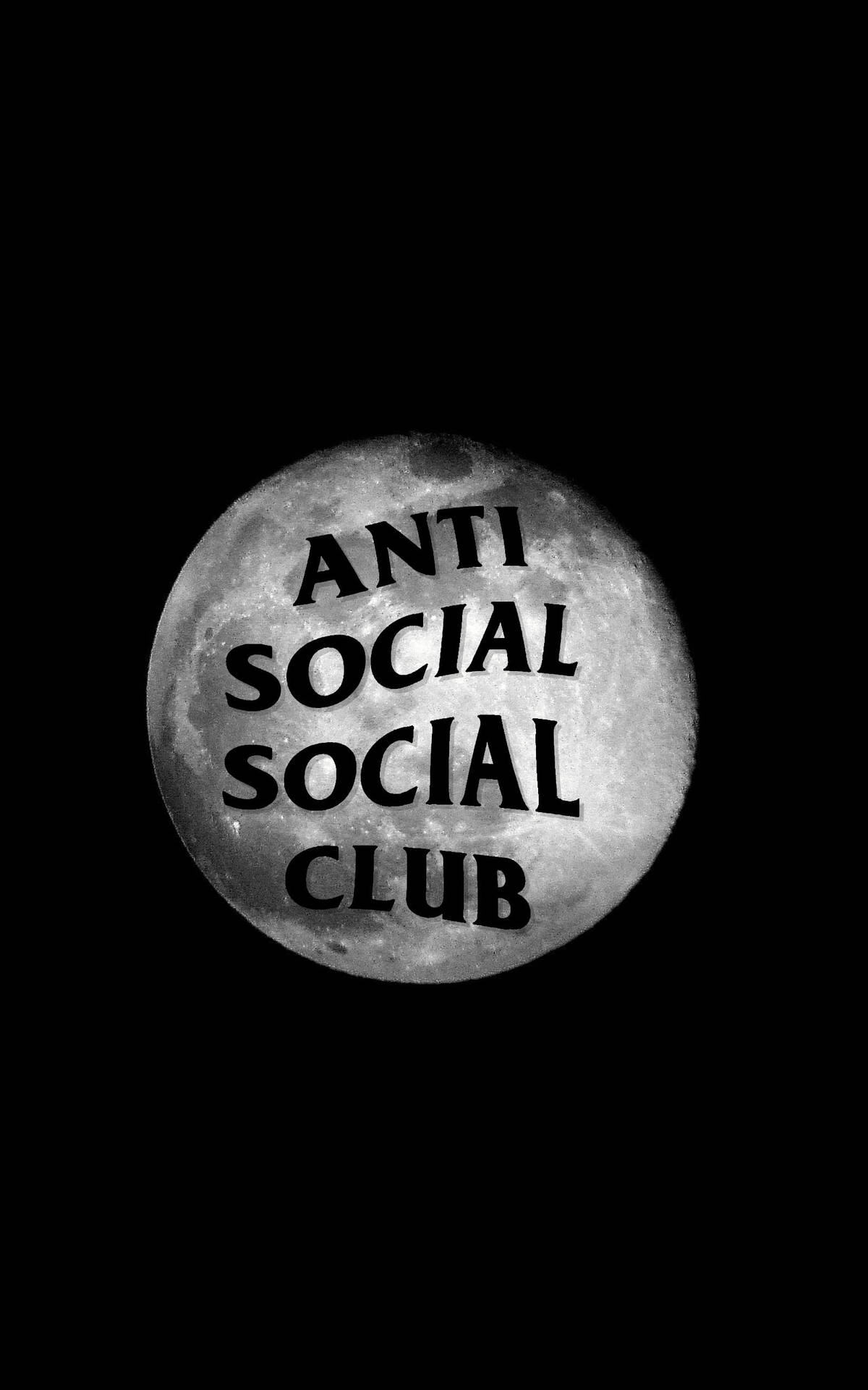 Anti Social Club Moon Wallpaper
