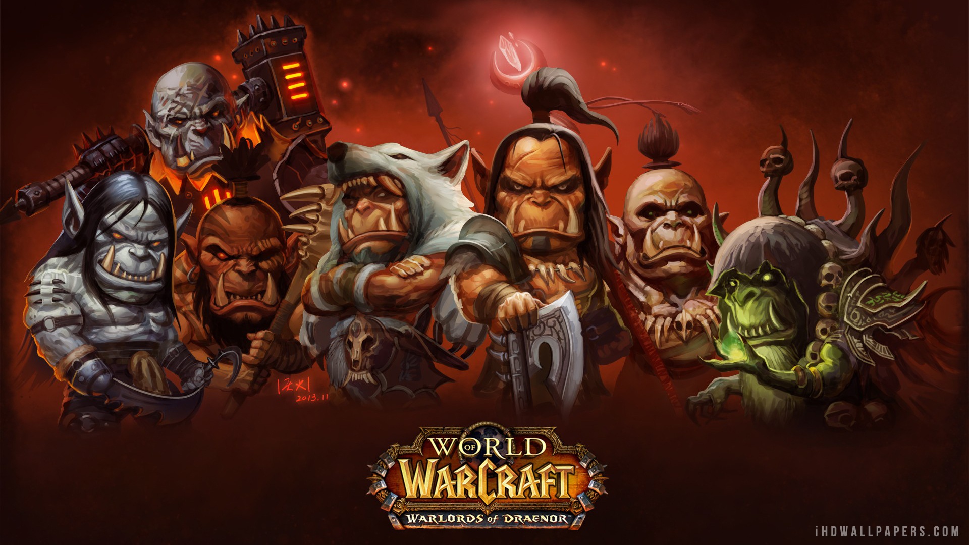 World Of Warcraft Warlords Draenor HD Wallpaper And