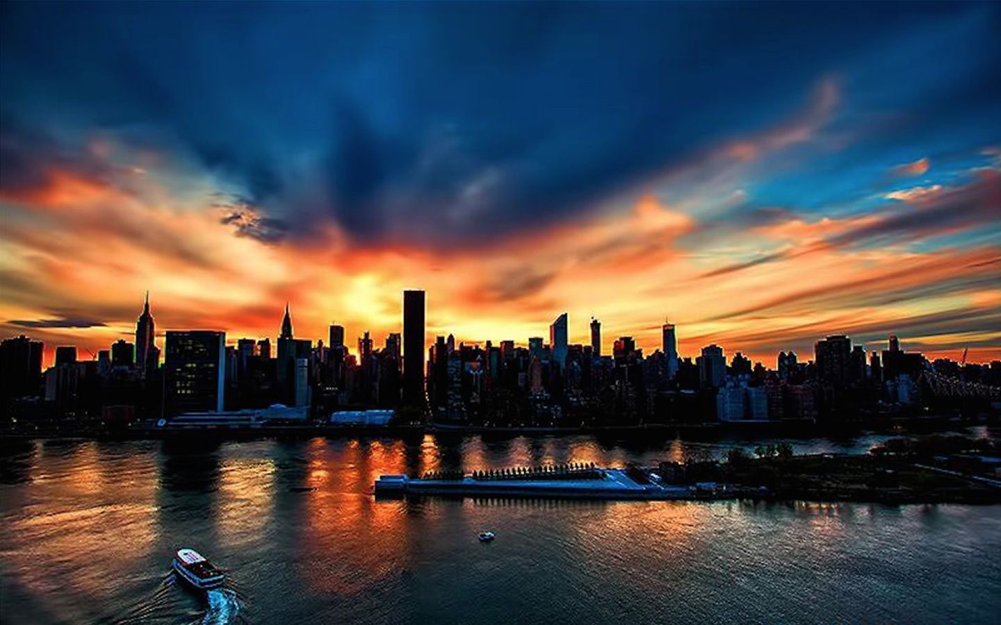 65 New York City Landscape Wallpapers   Download at WallpaperBro