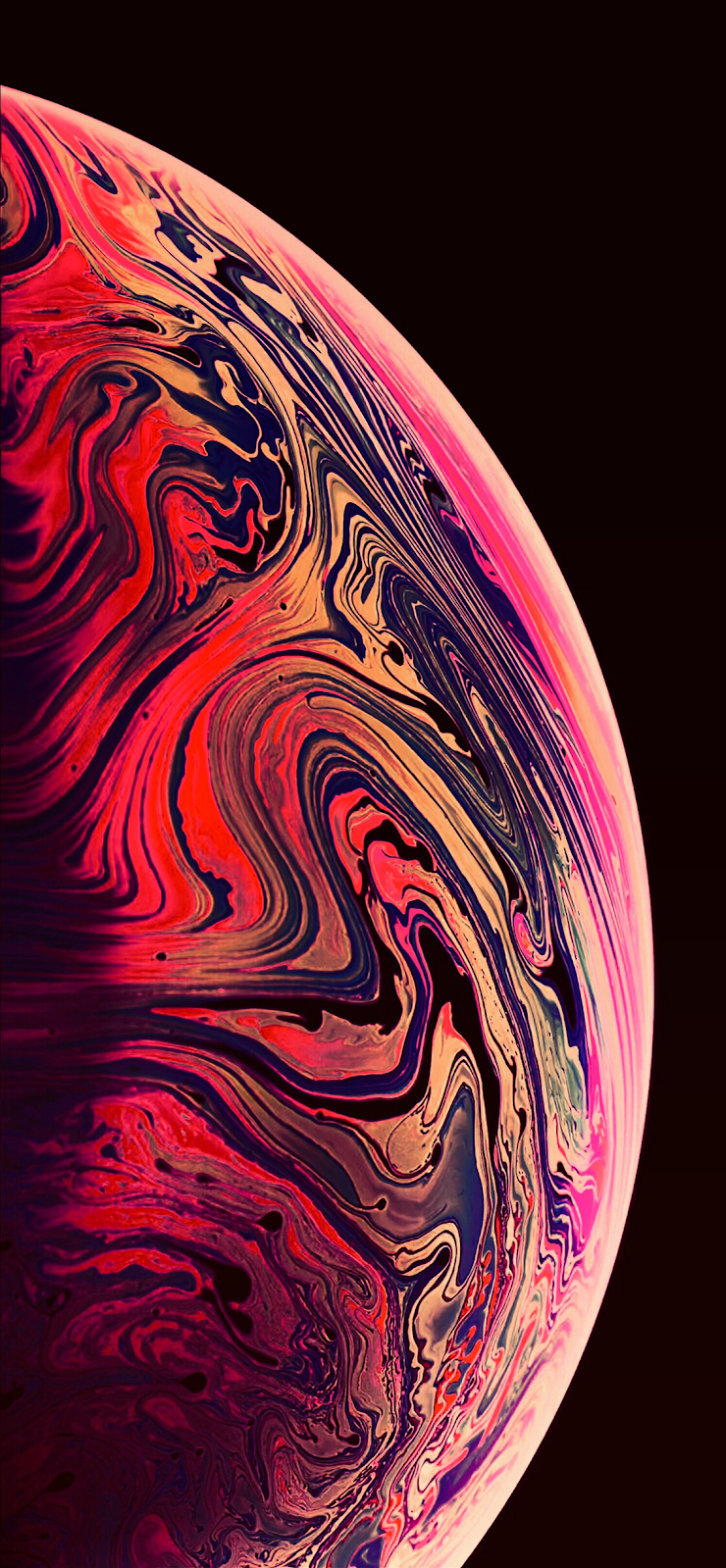 iPhone XS MAX Gradient Modd Wallpapers by AR72014 2 variants