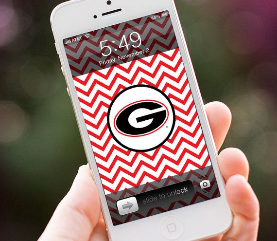 Chevron Georgia Bulldogs IPhone Wallpaper by MatthewStudios 075