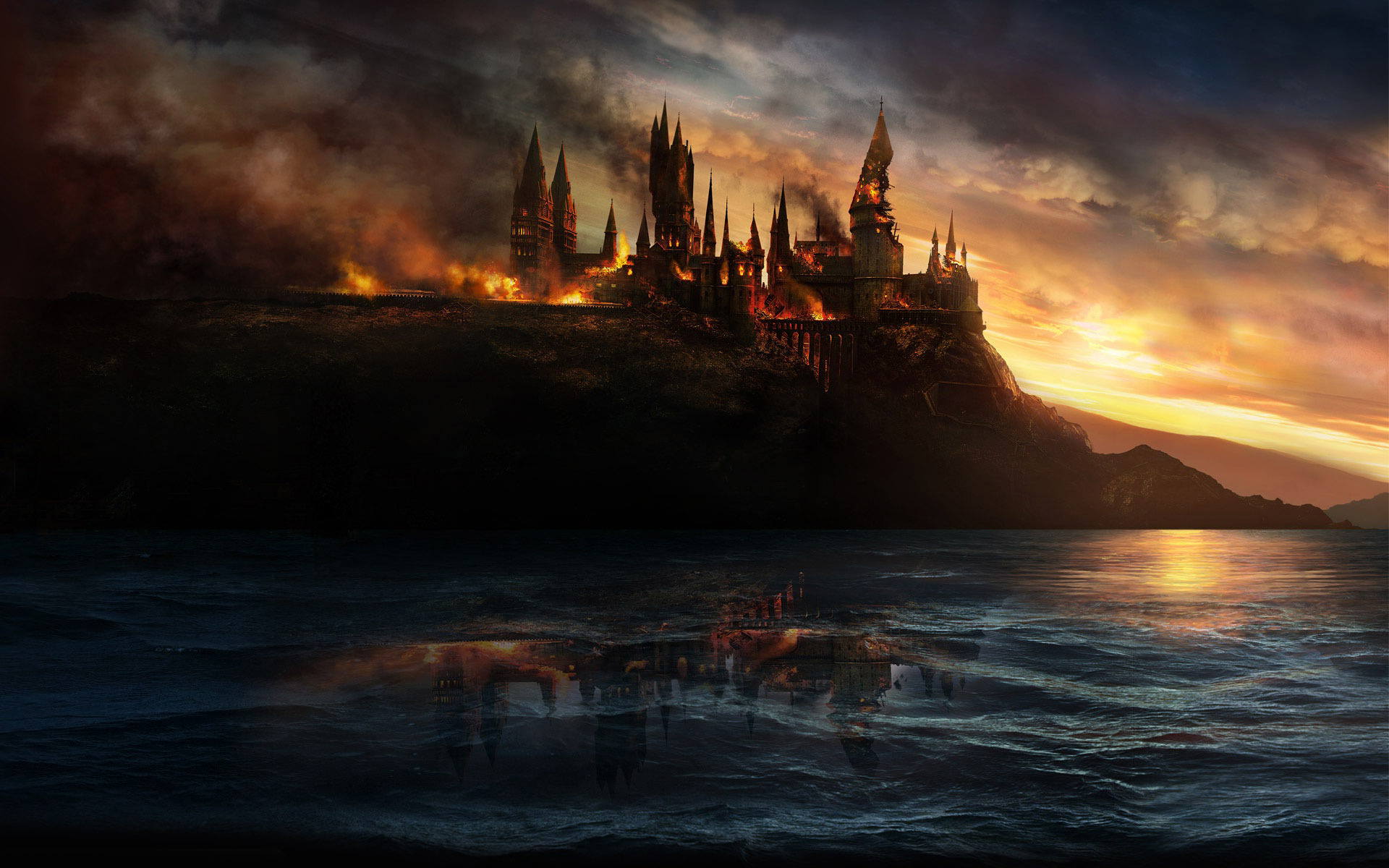 Harry Potter And The Deathly Hallows Widescreen Wallpaper