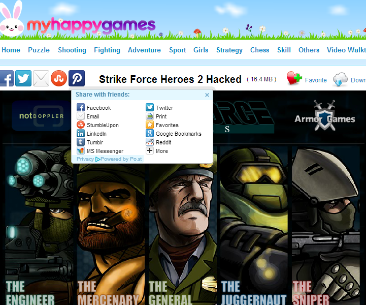 Strike Force Heroes Hacked Apk Mod Game