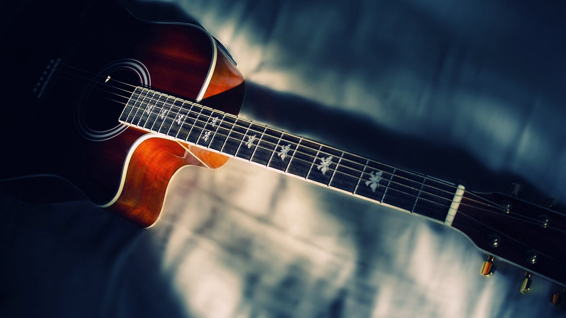 [45+] Acoustic Guitar Wallpaper HD on WallpaperSafari