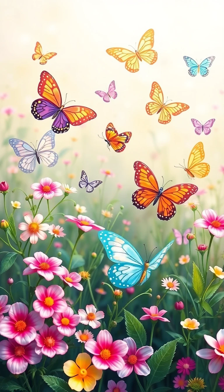 Cute Butterfly Wallpaper