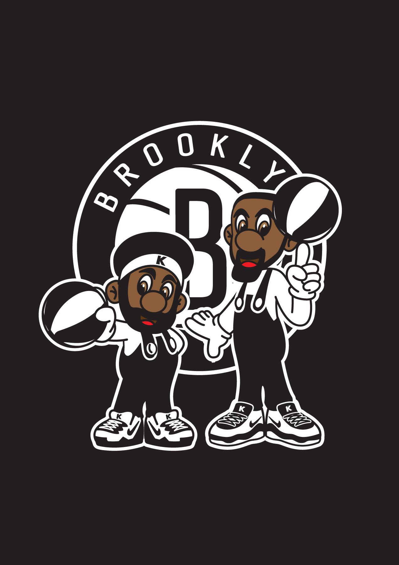 Kevin Durant Brooklyn S Biggie Coogi Basketball Nba Print